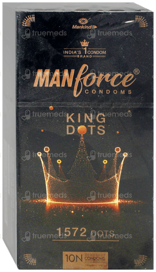 Manforce King Dots Condoms 10