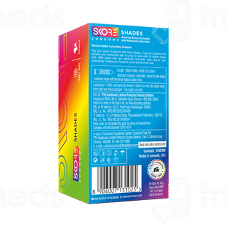 Skore Shades 1500+ Dots Condoms 20