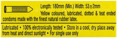 Skore Banana Flavoured With Additional Lubrication 1500+ Dots Condoms 10