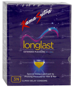 Kamasutra Longlast Extended Pleasure Climax Delay Condoms 3 Kamasutra Longlast Extended Pleasure Climax Delay Condoms 3