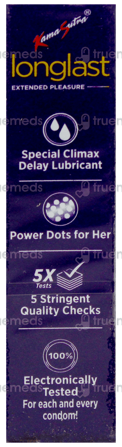 Kamasutra Longlast Extended Pleasure Climax Delay Condoms 3