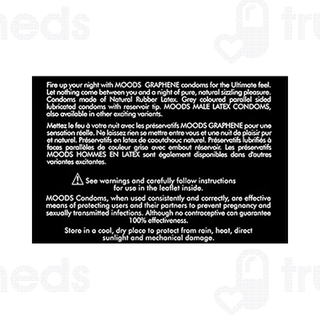 Moods Graphene Ultimate Feel Condoms 3 With 1 Moods Lube Sachets Free