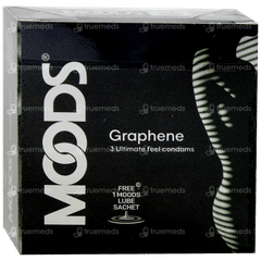 Moods Graphene Ultimate Feel Condoms 3 With 1 Moods Lube Sachets Free