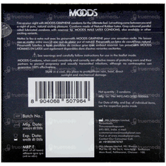 Moods Graphene Ultimate Feel Condoms 3 With 1 Moods Lube Sachets Free