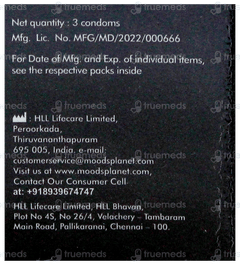 Moods Graphene Ultimate Feel Condoms 3 With 1 Moods Lube Sachets Free