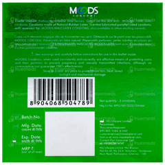 Moods Silver 1500 Dots Condoms 3
