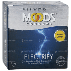 Moods Silver Electrify Condoms 3