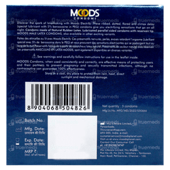 Moods Silver Electrify Condoms 3