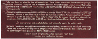 Moods Silver Joyride Condoms 3