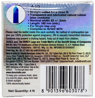 Durex Air Ultra Thin Condoms 4