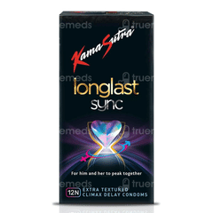 Kamasutra Longlast Sync Condoms 12 Kamasutra Longlast Sync Condoms 12