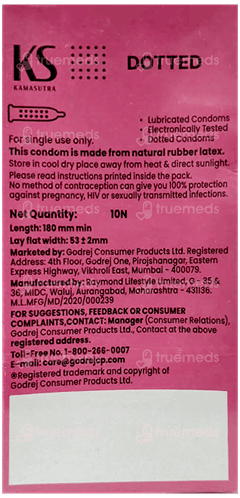 Kamasutra Dotted Condoms 10