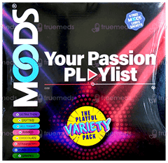Moods The Playful Variety Pack 16 Condoms With 4 Moods Lubes Sachet Free Moods The Playful Variety Pack 16 Condoms With 4 Moods Lubes Sachet Free