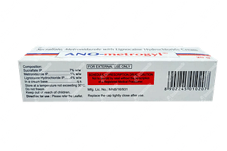 Anometrogyl 7/1/4 % Cream 20 GM