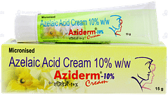 Aziderm 10% Cream 15gm
