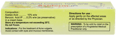 Aziderm 10% Cream 15gm
