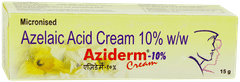 Aziderm 10% Cream 15gm