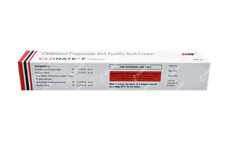 Clonate F 0.05/2 % Cream 10 GM