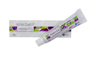 Herpex 5 % Cream 5 GM