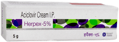 Herpex 5% Cream 5Gm