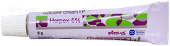 Herpex 5% Cream 5Gm