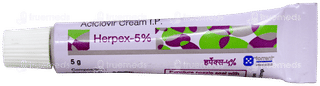 Herpex 5% Cream 5Gm