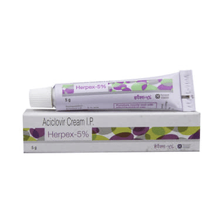 Herpex 5% Cream 5Gm