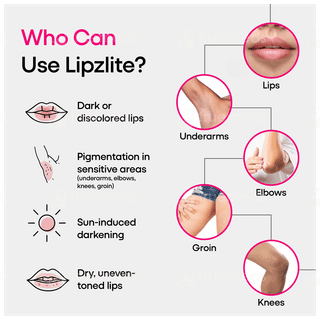 Lipzlite Lip Lightening Cream 15Gm