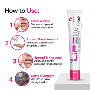 Lipzlite Lip Lightening Cream 15Gm