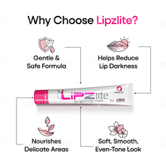 Lipzlite Lip Lightening Cream 15Gm