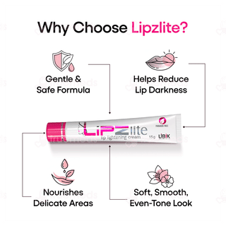 Lipzlite Lip Lightening Cream 15Gm
