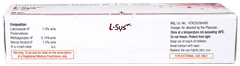 L Sys Cream 50Gm