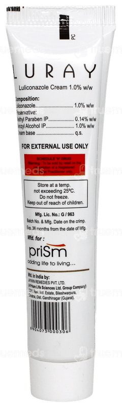 Luray Cream 30Gm Luray Cream 30Gm