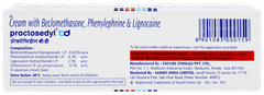 Proctosedyl Bd Cream 20gm
