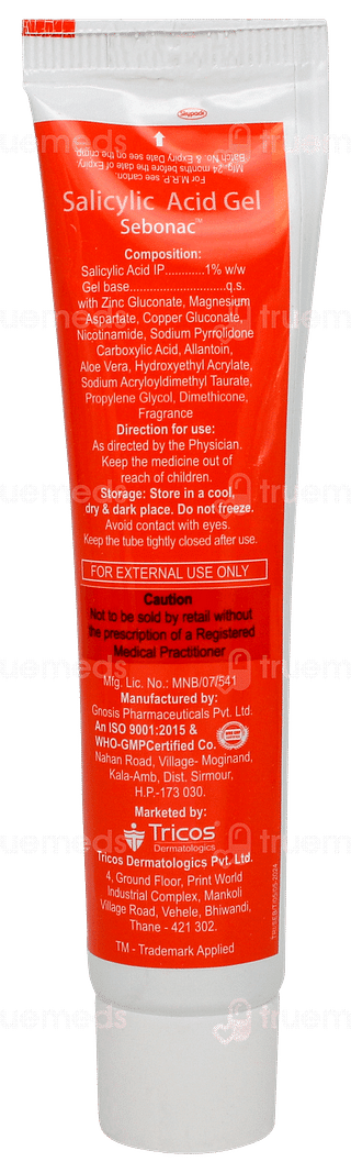 Sebonac Gel 30gm
