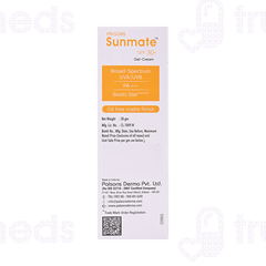 Sunmate Spf 30 Mg Cream 30 Gm