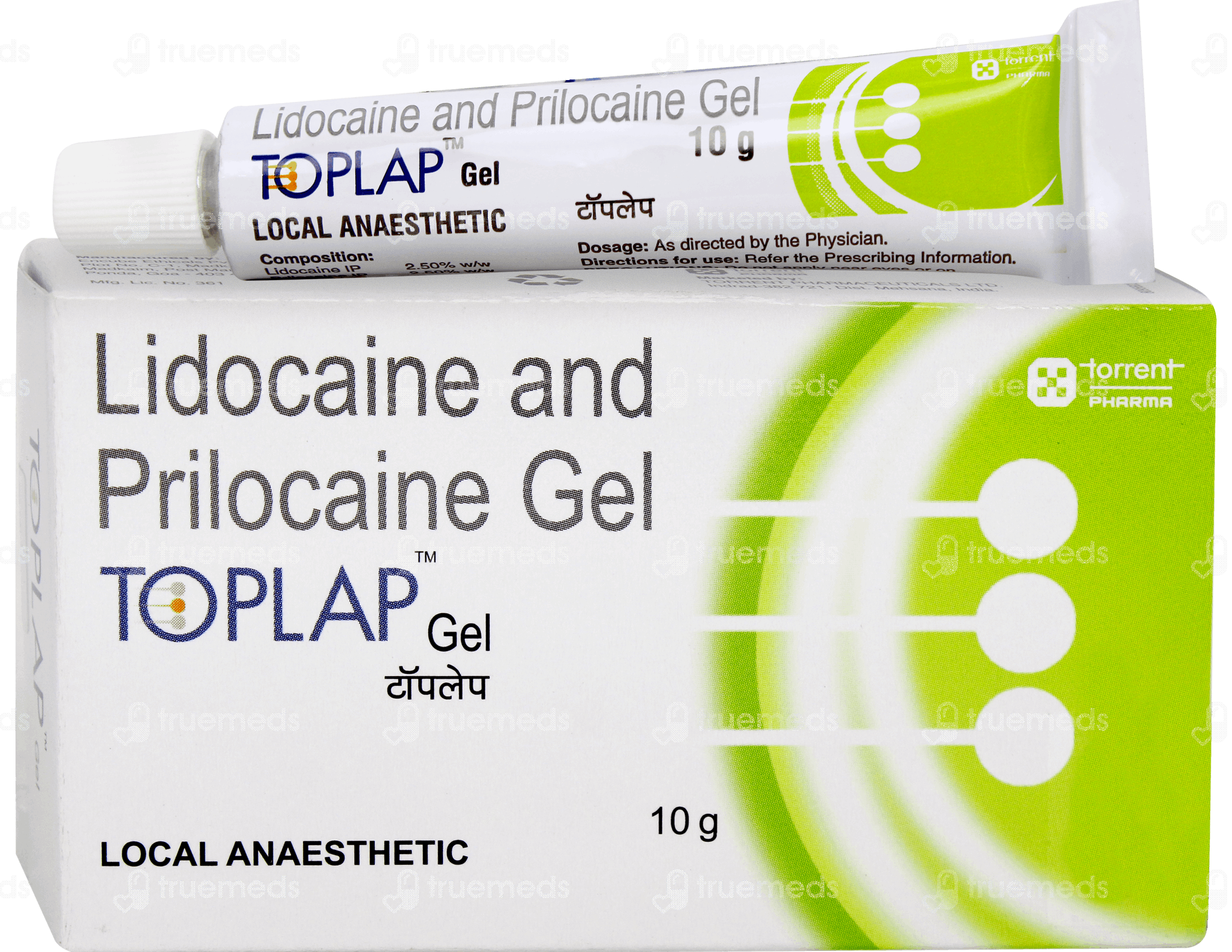 Toplep Toplap 2.5/2.5% Gel 10 GM | Order Toplap 2.5/2.5 % Gel 10 GM Online at ...