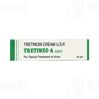 Tretinec A 0.025 % Cream 20 Gm