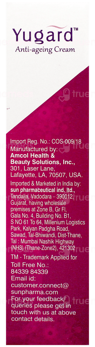 Yugard Anti Ageing Cream 30Gm