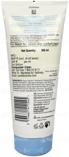 Aveeno Dermexa Daily Emollient Cream 200Ml