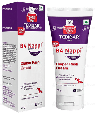 Tedibar B4 Nappi Diaper Rash Cream 75gm