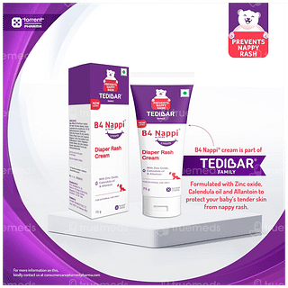 Tedibar B4 Nappi Diaper Rash Cream 75gm