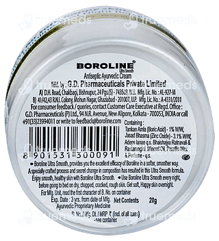 Boroline Ultra Smooth Cream 20 GM