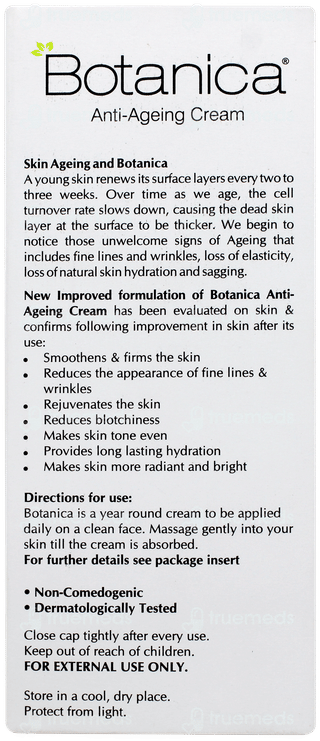 Botanica Anti Ageing Cream 50gm
