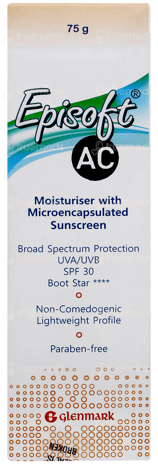 Episoft Ac Spf 30 Sunscreen Cream 75gm