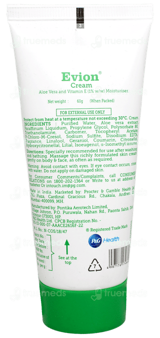 Evion Cream 60Gm