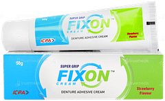 Fixon Strawberry Flavour Cream 50gm
