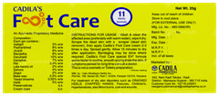 Cadilas Foot Care Cream 25gm
