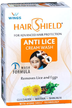 Hairshield Anti Lice Cream Wash 30Ml