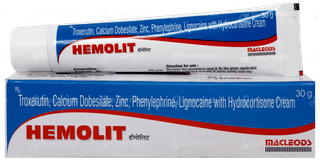 Hemolit Cream 30Gm